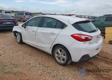 2018 Chevrolet Cruze Lt Auto из США, поврежденный, VIN 3G1BE6SMXJS597075